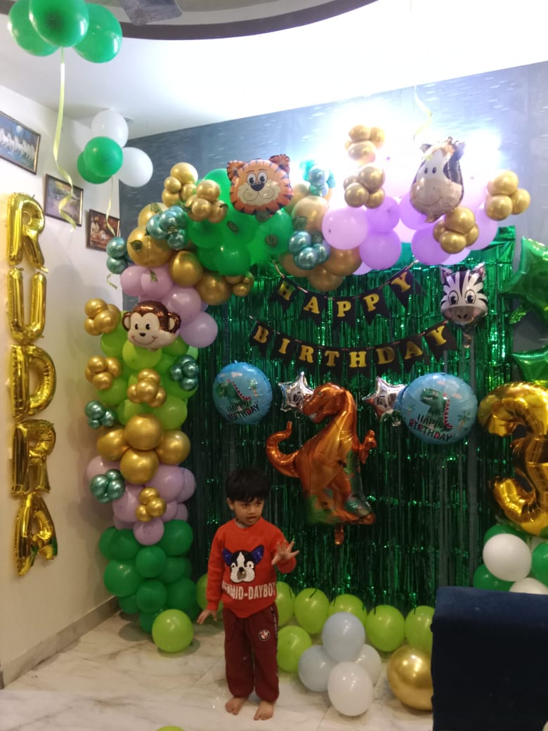 Multi color Jungle theme Decoration